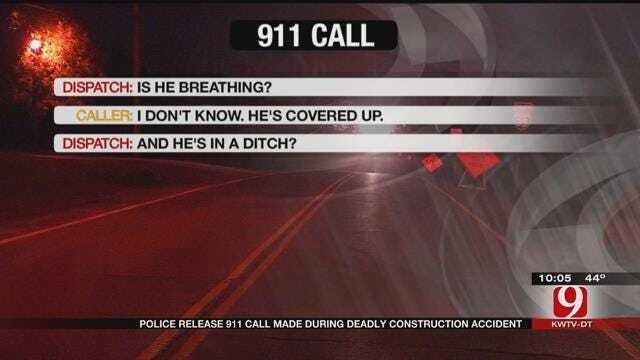 Edmond PD Releases 911 Call Made During Deadly Construction Accident