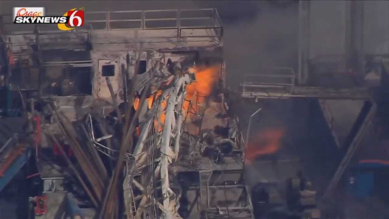 Osage SkyNews 6: Pittsburg Gas Drilling Rig Explosion