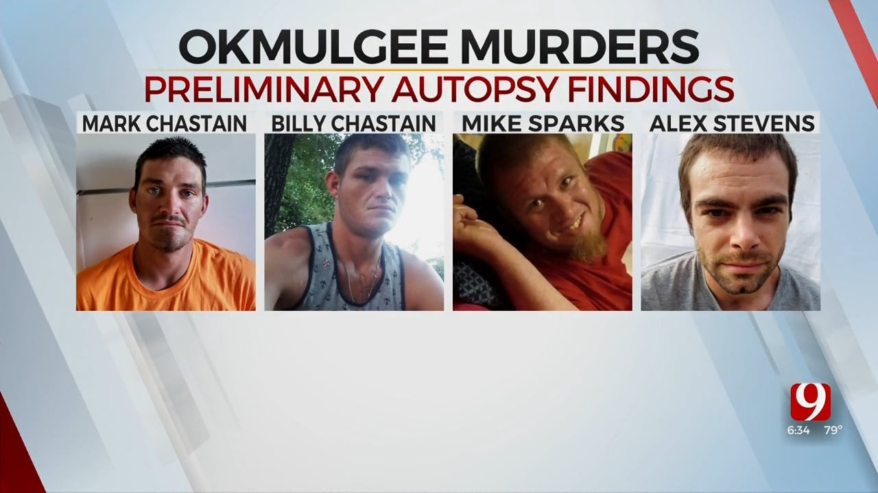 Okmulgee County Murder Victims Shot, Dismembered Before Remains Found, Autopsy Reports Say