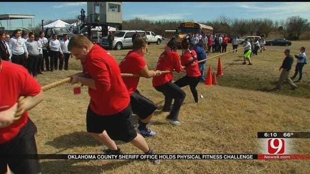 Criminal Justice Students Compete In OCSO's Physical Fitness Challenge