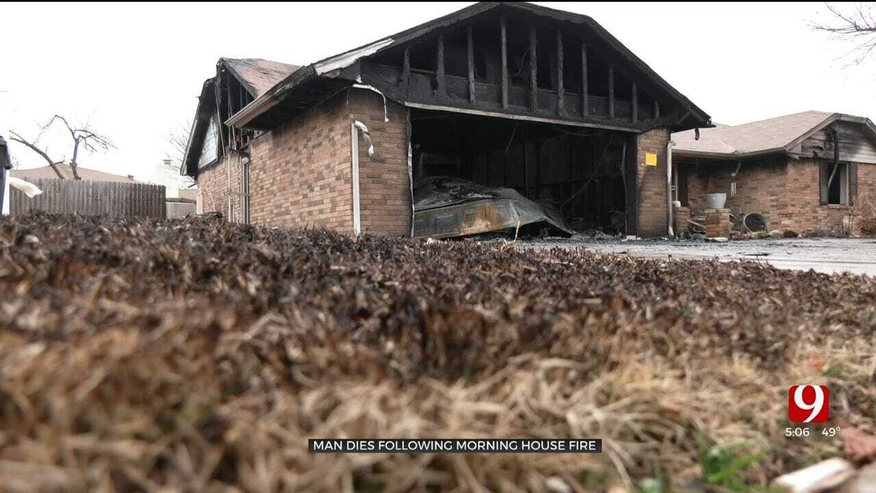 OKCFD Says Cigarette The Cause Of House Fire That Killed Man, Pet