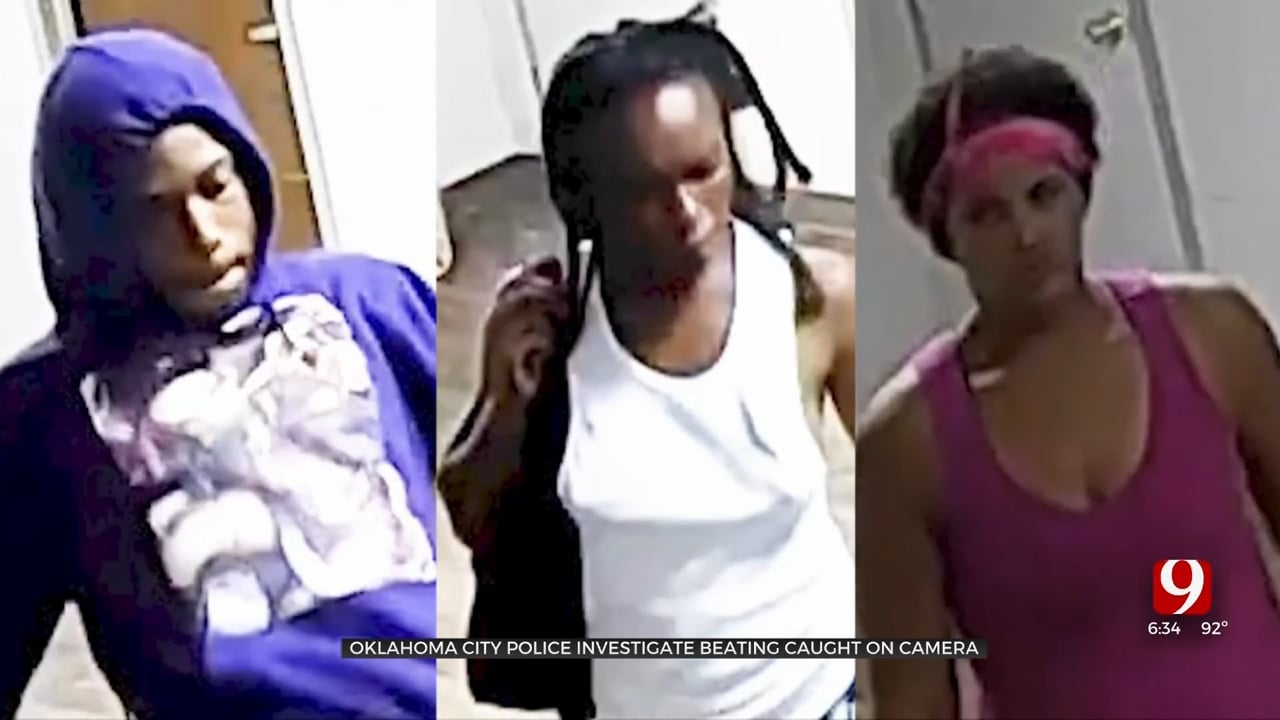 3 Arrested In Connection To Beating Caught On Camera At NE OKC Apartment Complex