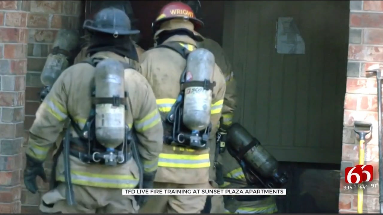 Tulsa Fire Chief Praises Use Of Abandoned Building For Firefighter Training