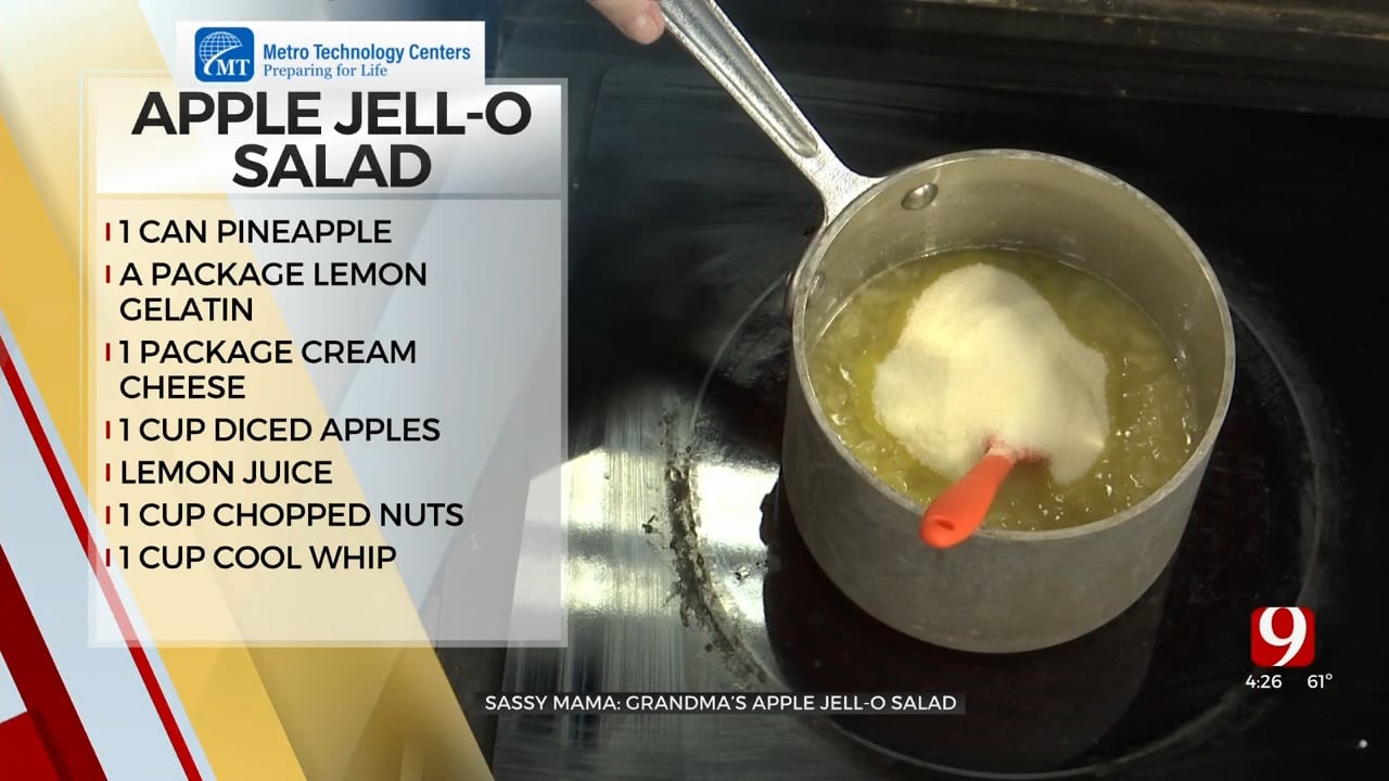 Sassy Mama: Grandma's Apple Jell-O Salad