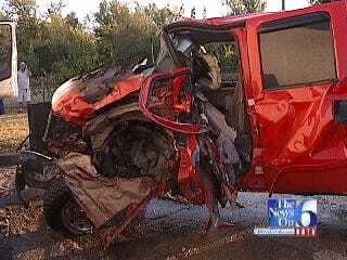 WEB EXTRA: Good Samaritans Save Driver From Fiery Crash