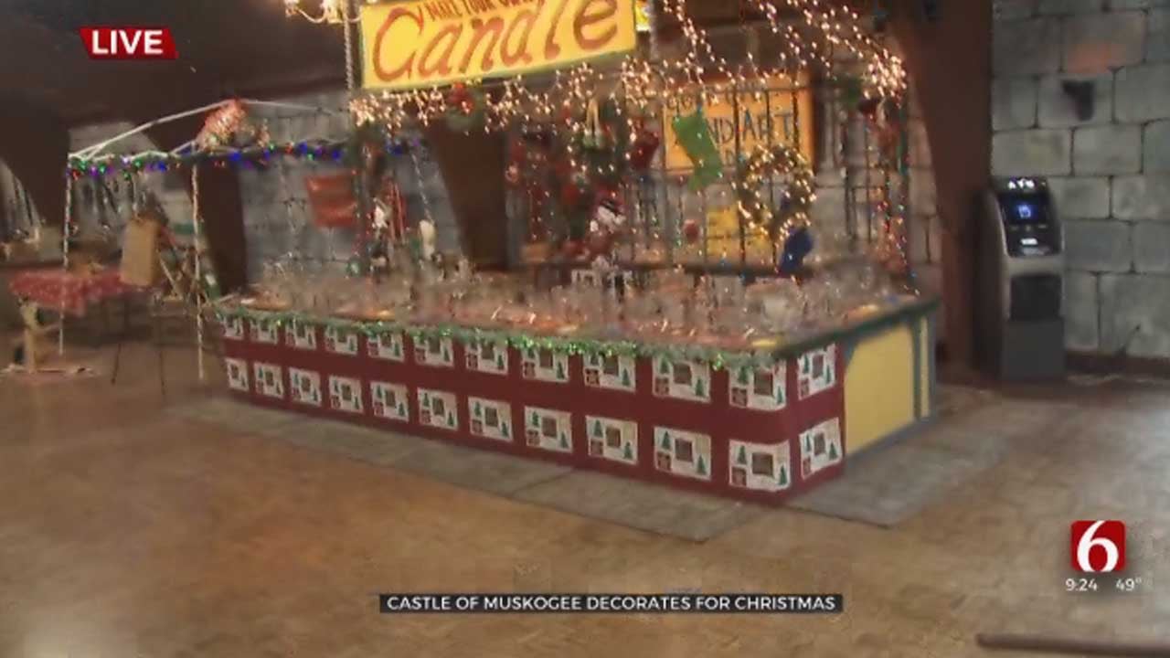 Watch: Castle Of Muskogee Hosts Christmas Festival