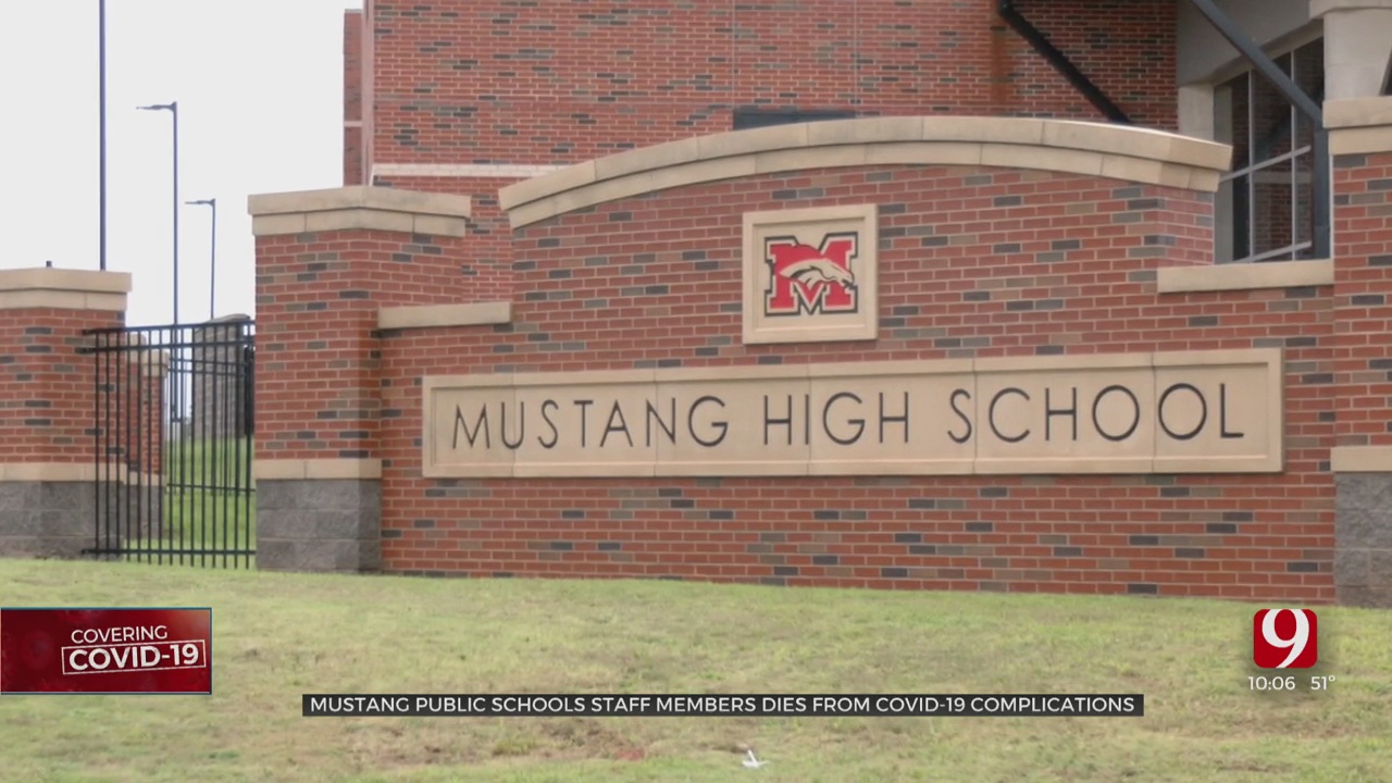 Mustang Schools Weighing Full Return Of High School Classes After Staff Member Dies Of COVID Complications 