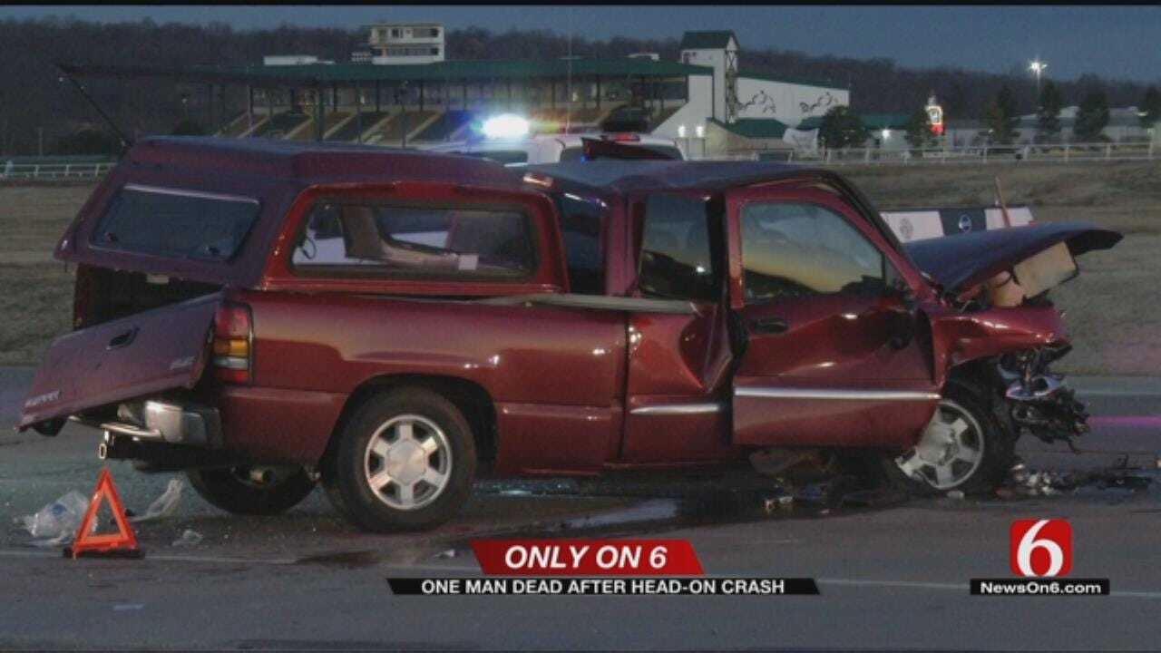 1 Dead In Rogers Co. Highway Head-On Crash