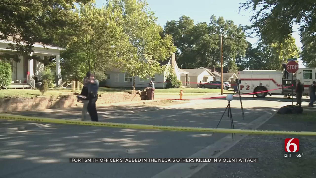 Arkansas Officer Kills 1 After Knife Attack, 2 Others Dead