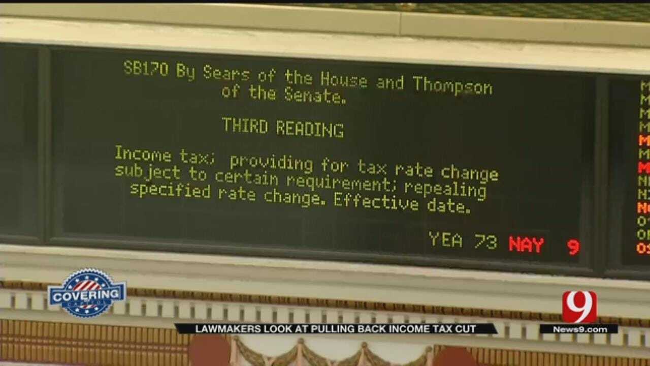 Oklahoma House Approves Repeal Of Income Tax Cut Trigger