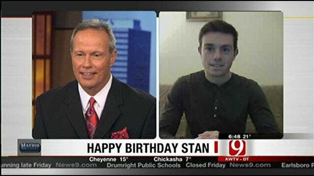Stan's Touching Birthday Surprise On News 9 This Morning