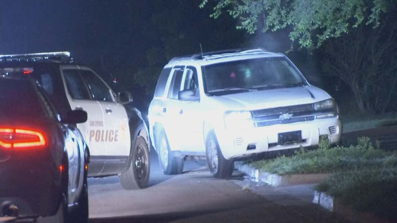 Sand Springs Police Search For Driver Who Led Officers On Overnight Chase 