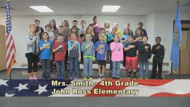 Mrs. Smith’s 4th Grade Class At John Ross Elementary School