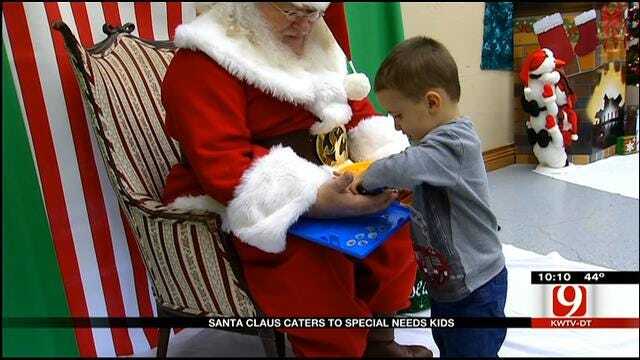 OKC Santa Claus Caters To Children With Special Needs