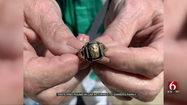 1930’s Class Ring Found In Car Returned To Owner’s Family 