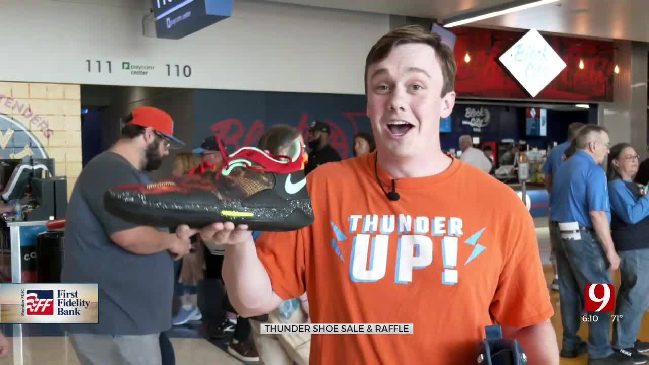 OKC Thunder Shoe Sale Benefiting Local Charity