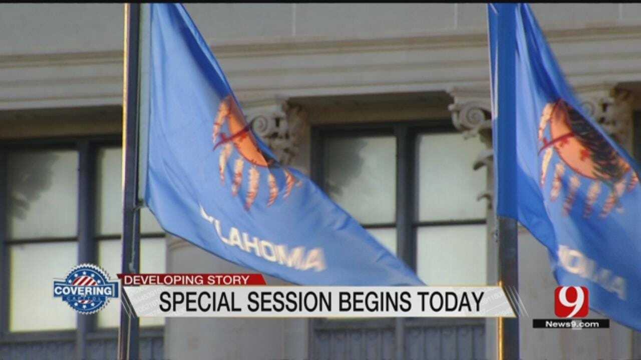 Special Session To Begin Monday