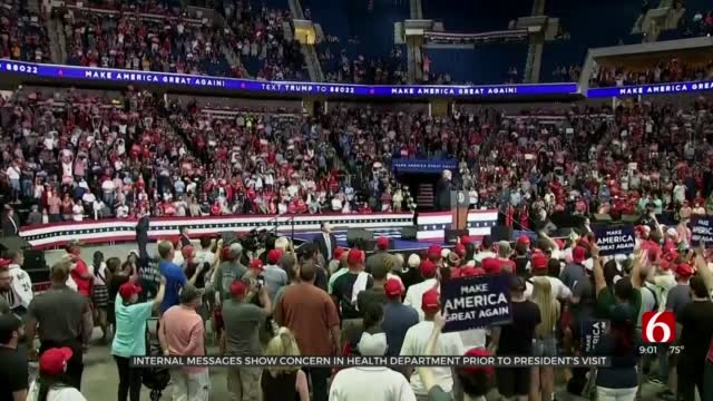 Internal Documents Show Health Official Raised Red Flags Before Presidential Rally 