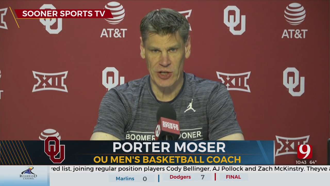 Porter Moser Talks OU Basketball