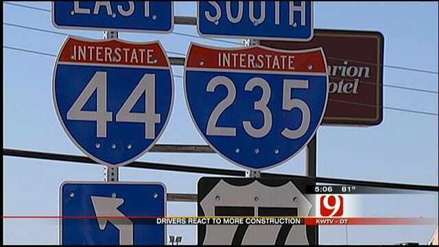 OKC Drivers React To More Construction Work At I-44, I-235 Interchange