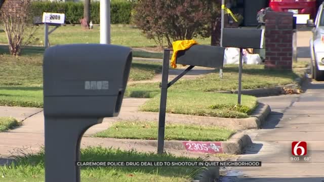 Claremore Police: Drug Deal Led To Shootout In Quiet Neighborhood 
