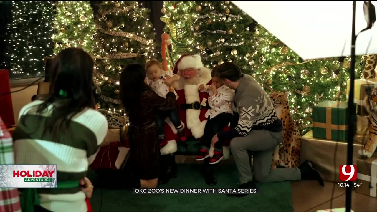 Holiday Adventures: OKC Zoo's Dinner With Santa