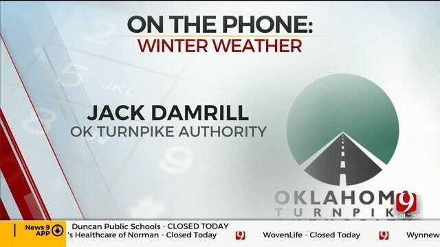 Winter Weather In Okla. Causing Slick, Hazardous Conditions For Drivers
