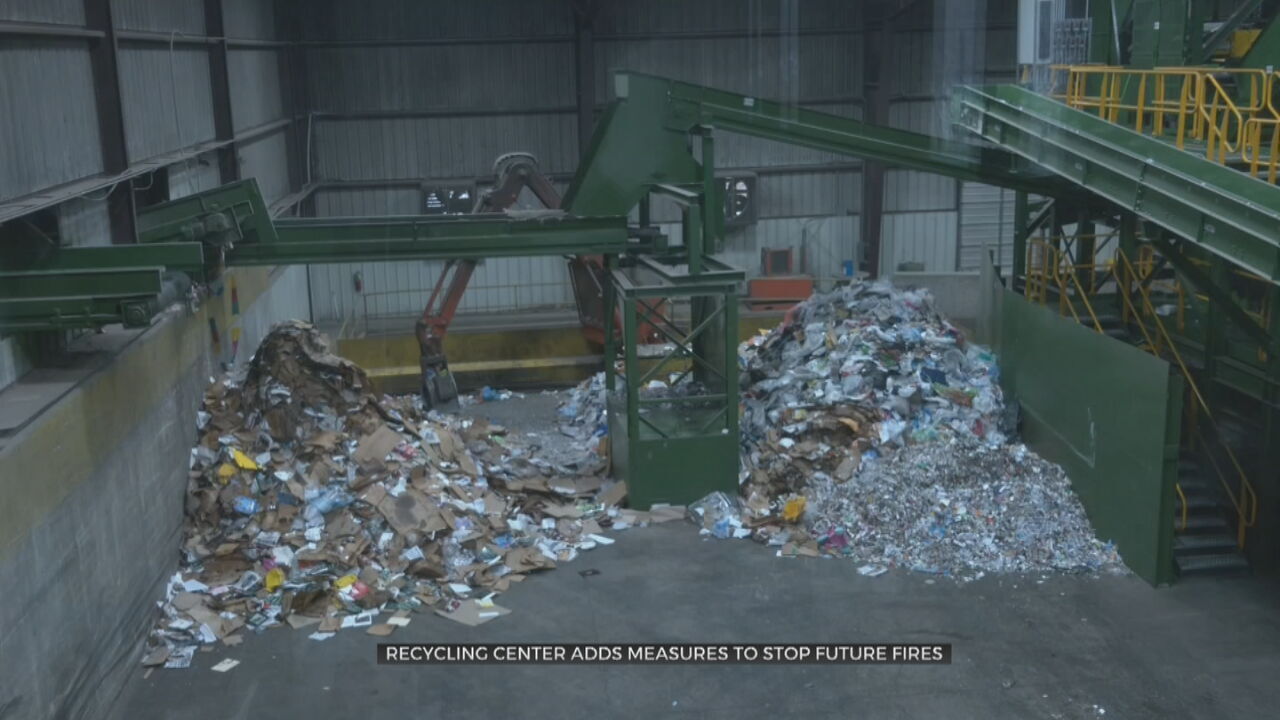 Tulsa Recycle Center Adds Measures To Prevent Future Fires 