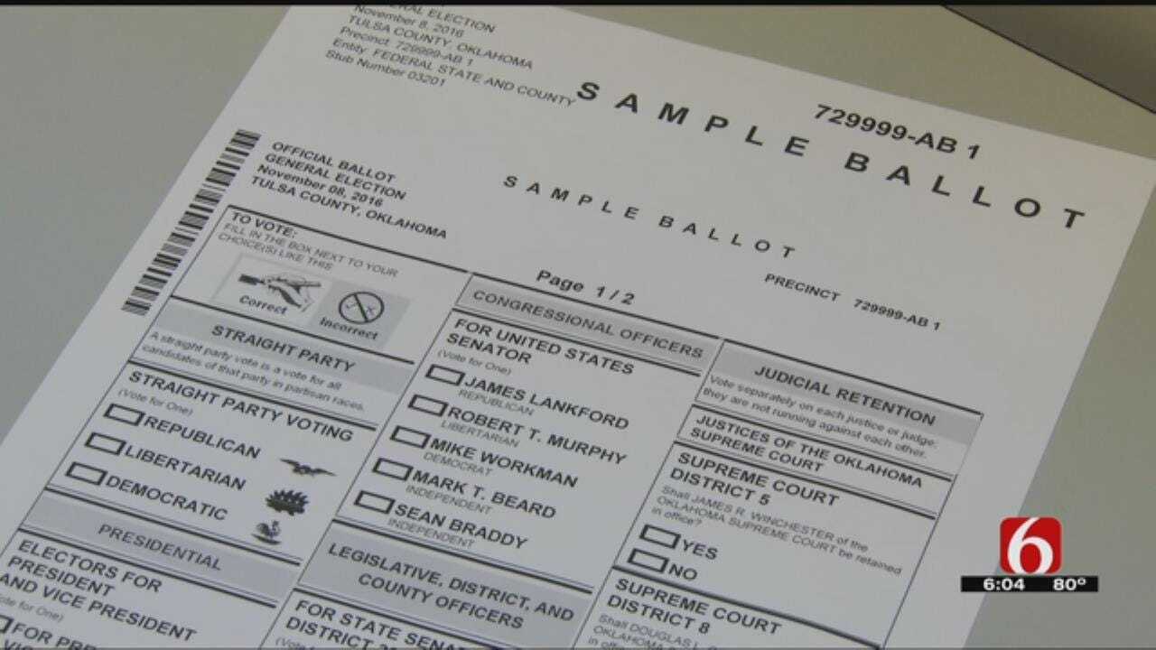 Officials: Oklahoma's Election System One Of Nation's Most Secure