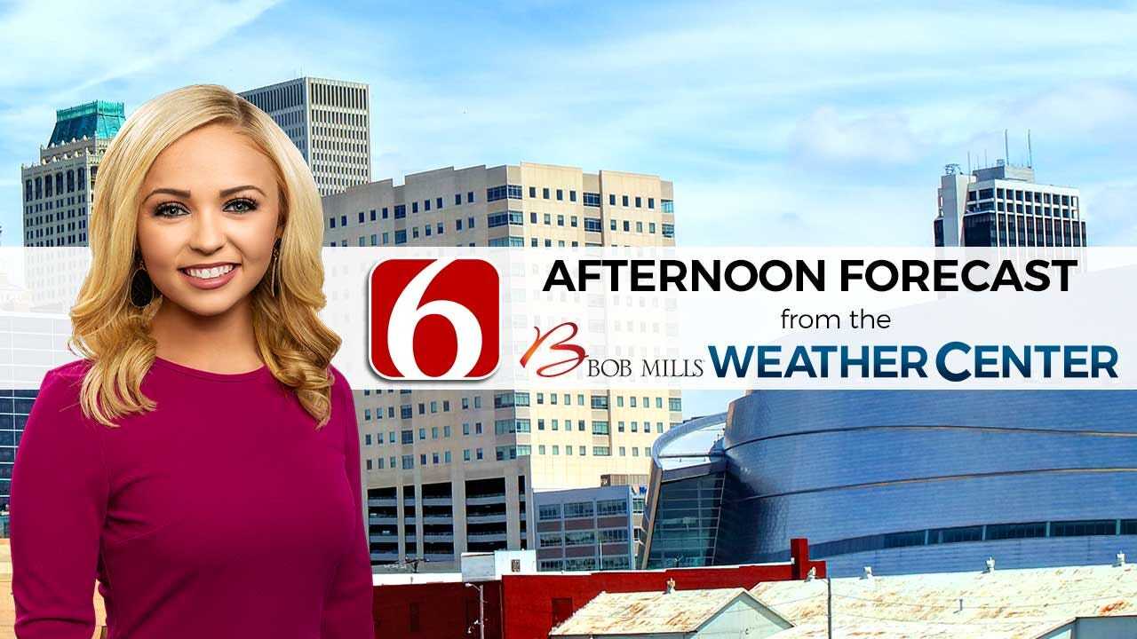 Monday Afternoon Forecast With Kendall Smith