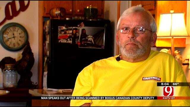 El Reno Man Speaks Out After Being Scammed By Bogus Canadian County Deputy