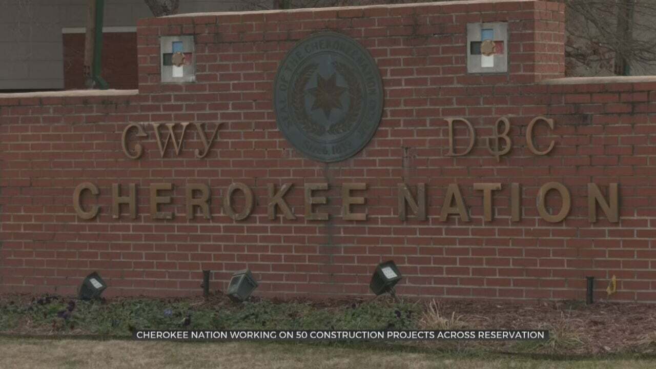 Cherokee Nation Working On Nearly 50 Construction Projects Across 14 Counties 
