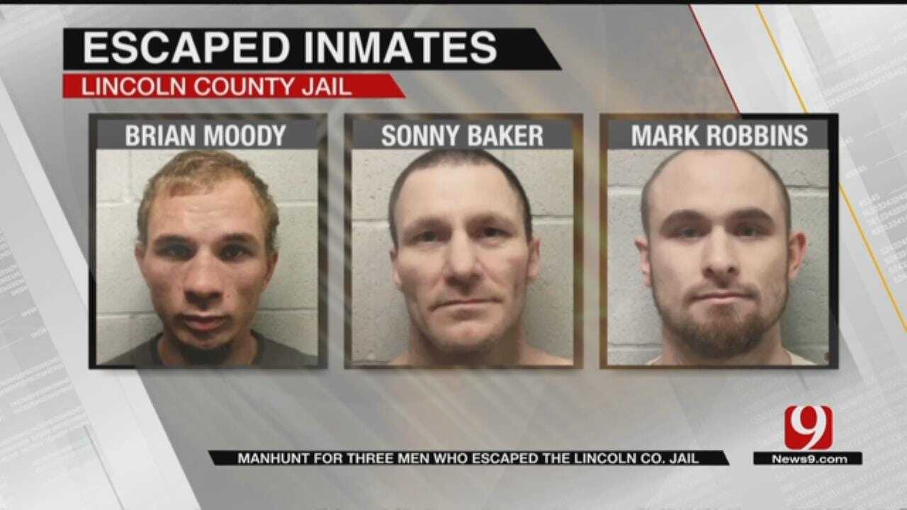 Manhunt Underway For 3 Lincoln Co. Jail Escapees