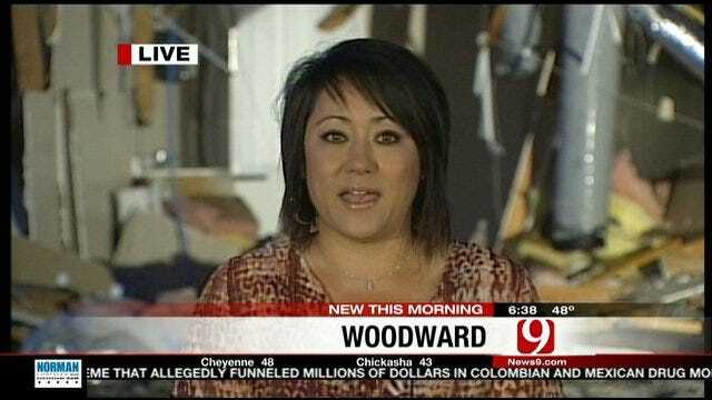 Woodward Woman Survives Tornado Thanks To Phone Call