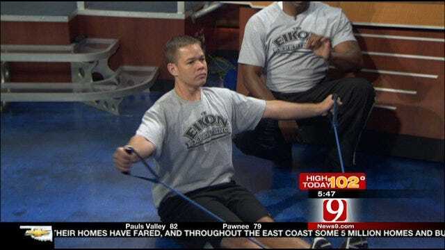 No-Excuses Tuesday: Working Your Back, Shoulders With Resistance Bands