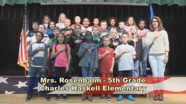 Mrs. Rosenbalm's 5th Grade Class At Charles Haskell Elementary