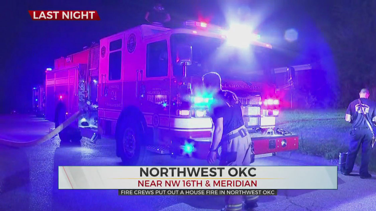Homeowner Says Dog Alerted Them To House Fire In NW OKC