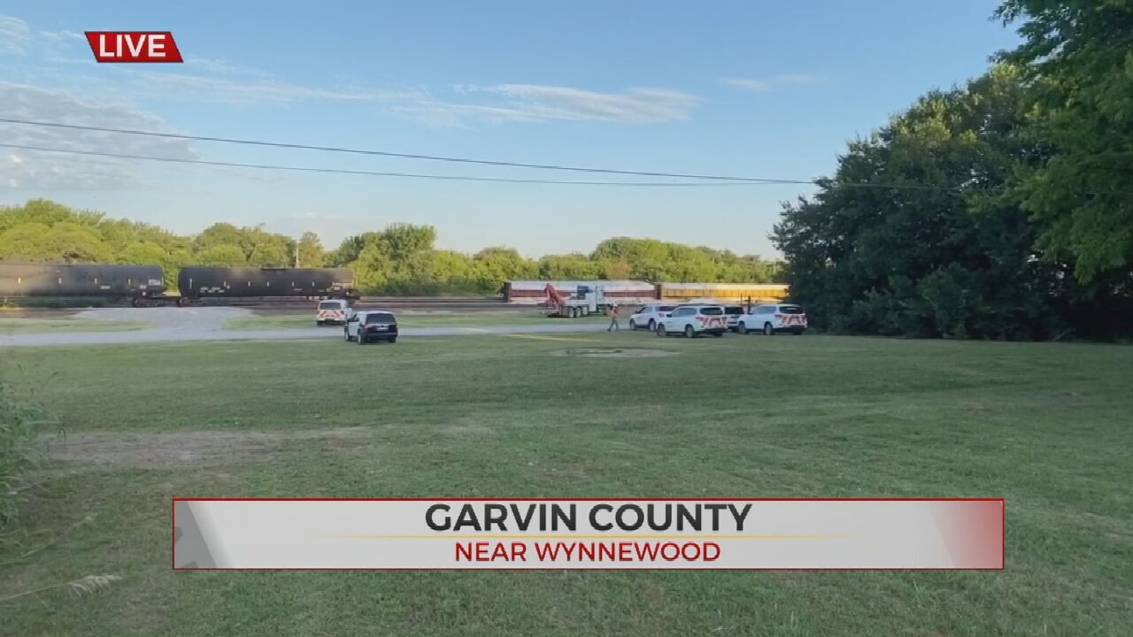 Train Containing 'Dangerous Material' Derails In Wynnewood