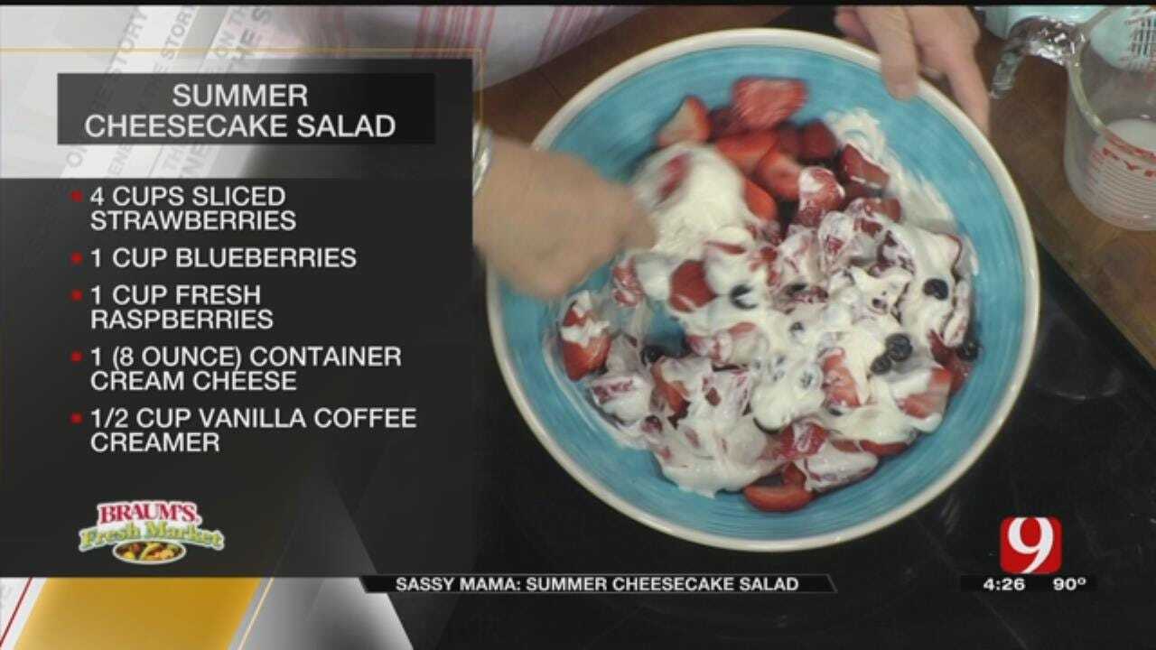 Summer Cheesecake Salad