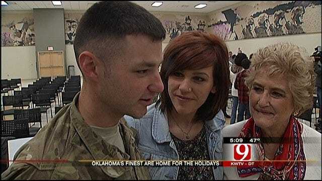 Oklahoma Soldiers Home For The Holidays