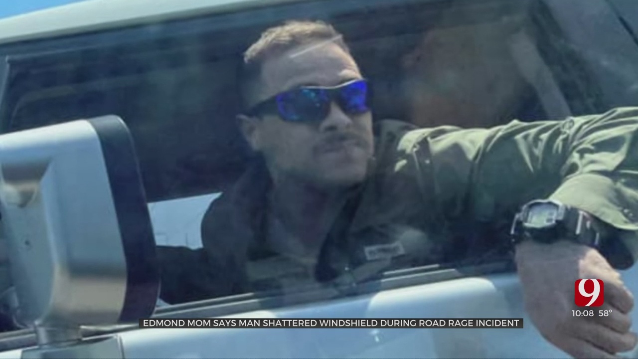 Edmond Mother Snaps Photo Of Man Moments Before Road Rage Incident, Police Look For Suspect 