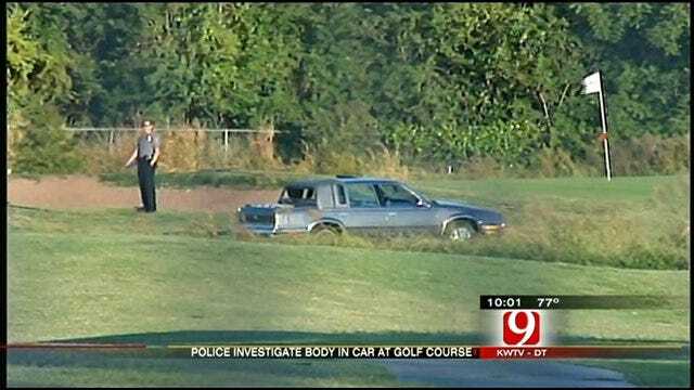 Body Found In Car On Golf Course