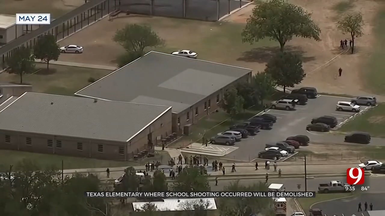 Robb Elementary Set To Be Demolished Following School Shooting