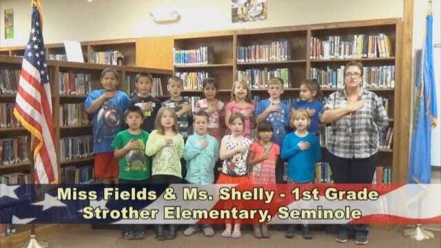 Miss Fields And Ms. Shelly's 1st Grade Class At Strother Elementary