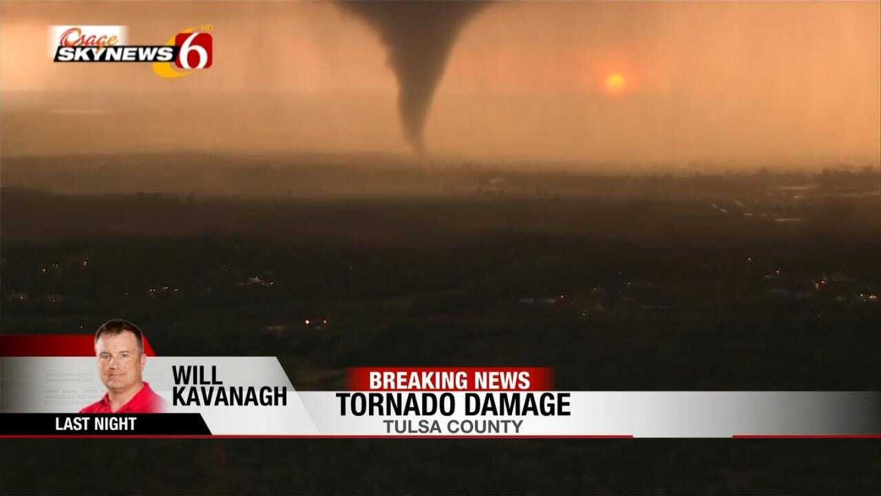 Will Kavanagh Reports On Flying Next To Tulsa Tornado