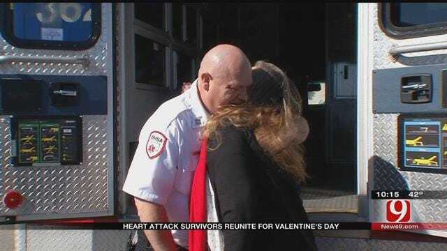 Heart Attack Survivors Reunite For Valentine's Day