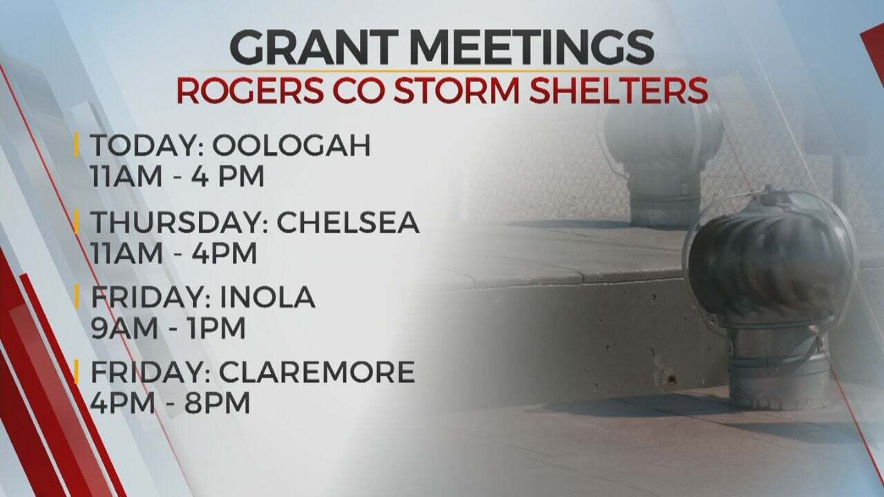 Rogers Co. Emergency Leaders Host Meetings To Help Residents Apply For Storm Shelter Rebates