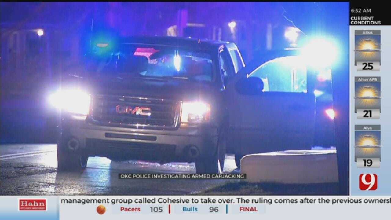 Carjacking Suspect In Custody Following SE Oklahoma City Pursuit