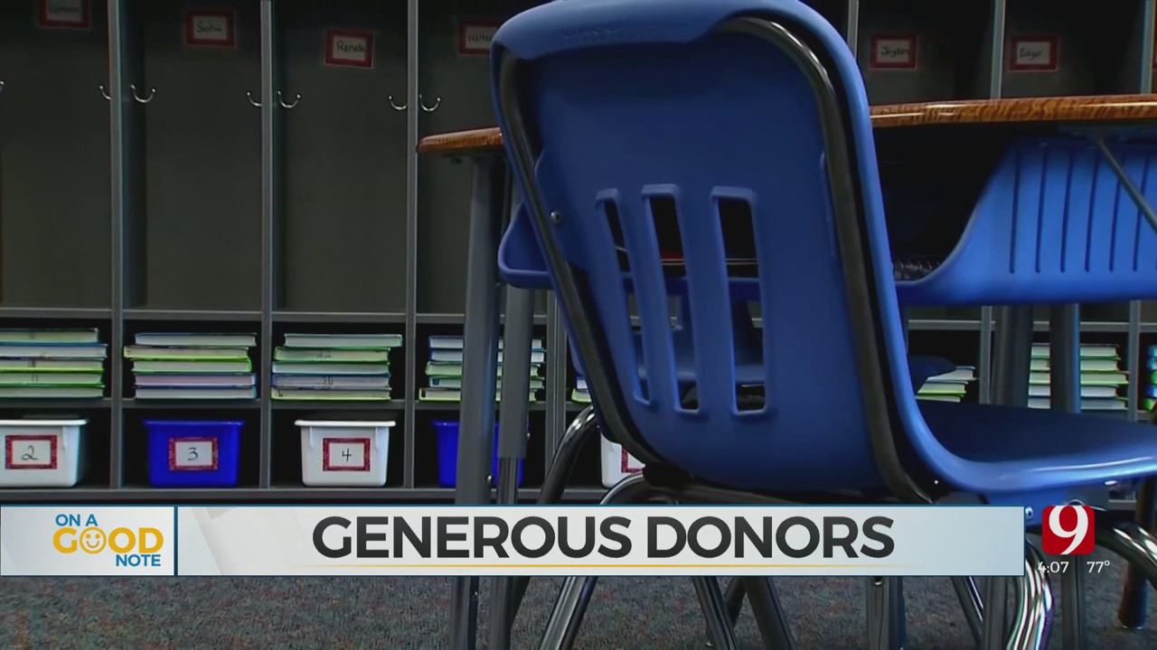 OKCPS Teachers Surprised With Requested Supplies, Thanks To Donors