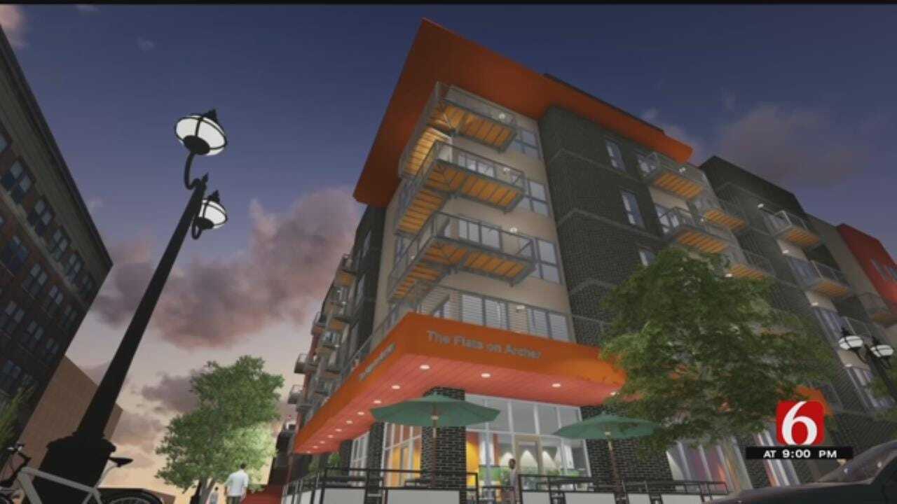 Groundbreaking Held For 'Flats On Archer' In Downtown Tulsa